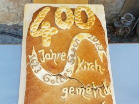 Geschenk der Bäckerei Gehre in Lockwitz - © AW