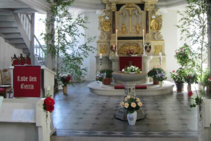 Kirchenputz in Dresden-Lockwitz